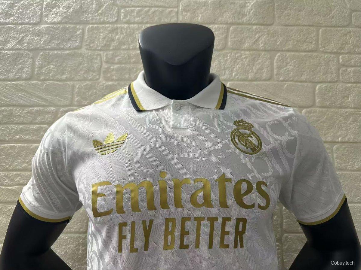 Player Version 24/25 Real Madrid White Special Pre-Match Jersey