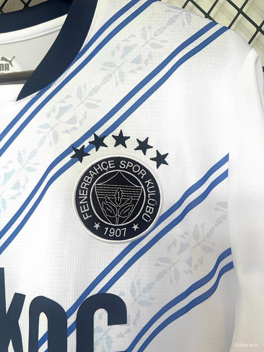 24/25 Fenerbahce Away White Jersey