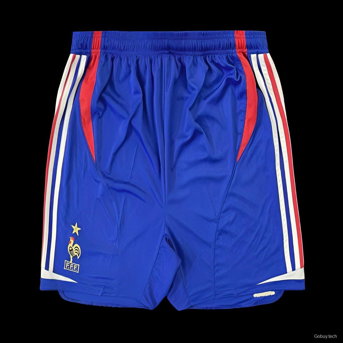 Retro 2006 France Away Shorts