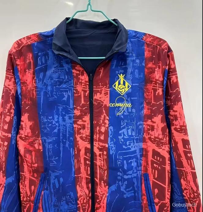 25/26 Barcelona Comma Football Reversible Windbreaker