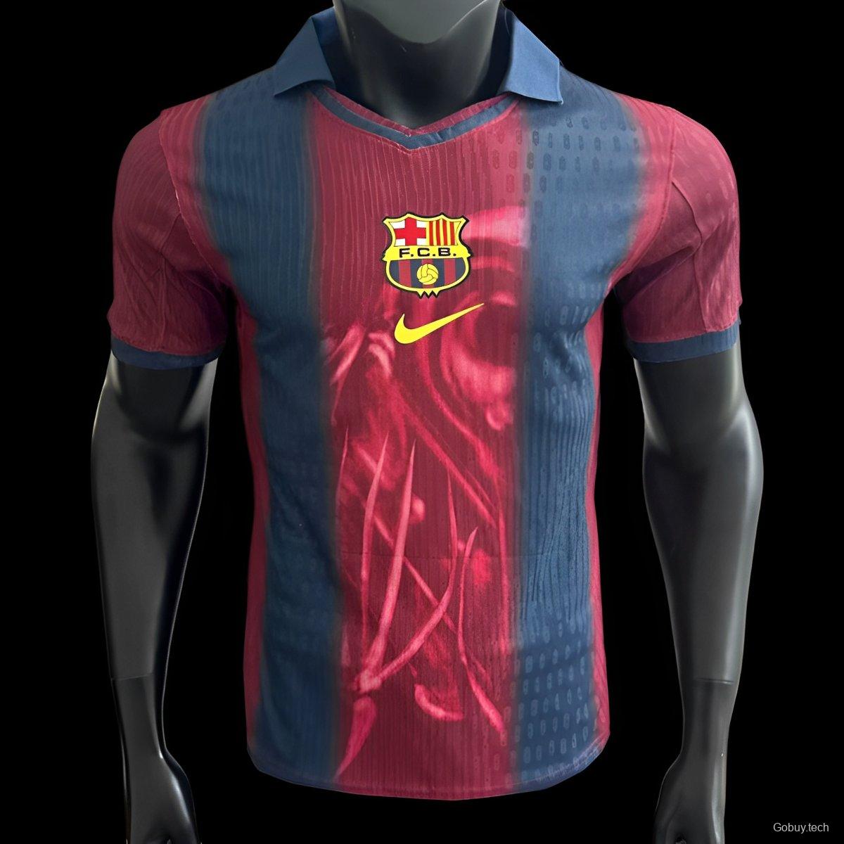 Player Version 25/26 Barcelona Travis Scott Special Jersey